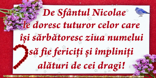 Felicitari de Mos Nicolae