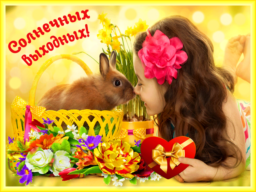 Желаю солнечных выходных