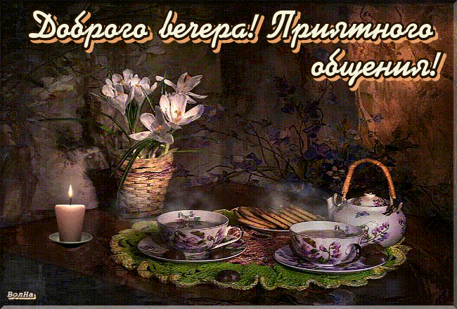 Доброго вечера! Приятного общения!