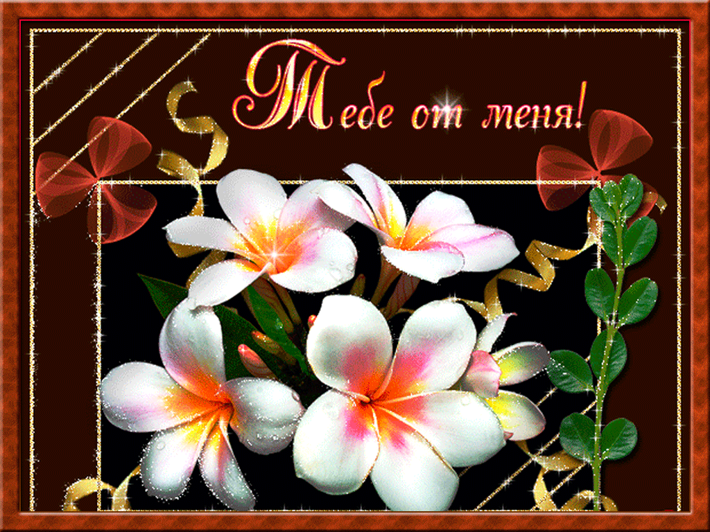 Тебе от меня цветы