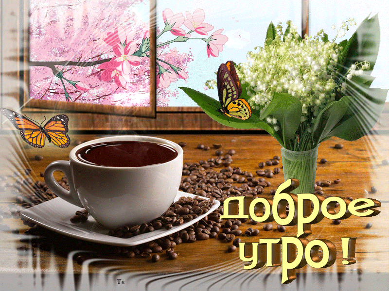 Доброе утро - тебе чашка кофе