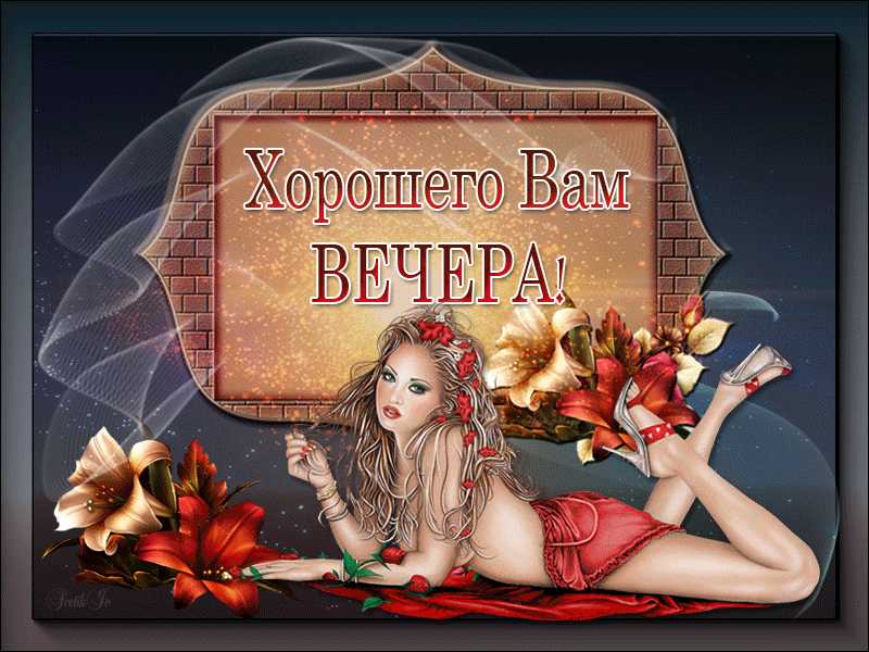 Хорошего вам вечера!