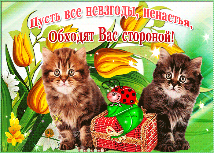 Пусть все невзгоды одходят вас стороной