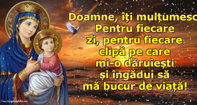 Doamne, îți mulțumesc!