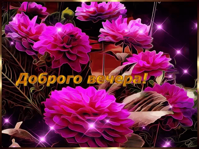 Цветы для тебя - доброго вечера