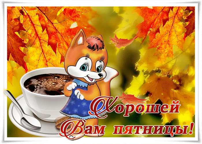 Хорошей Вам пятницы