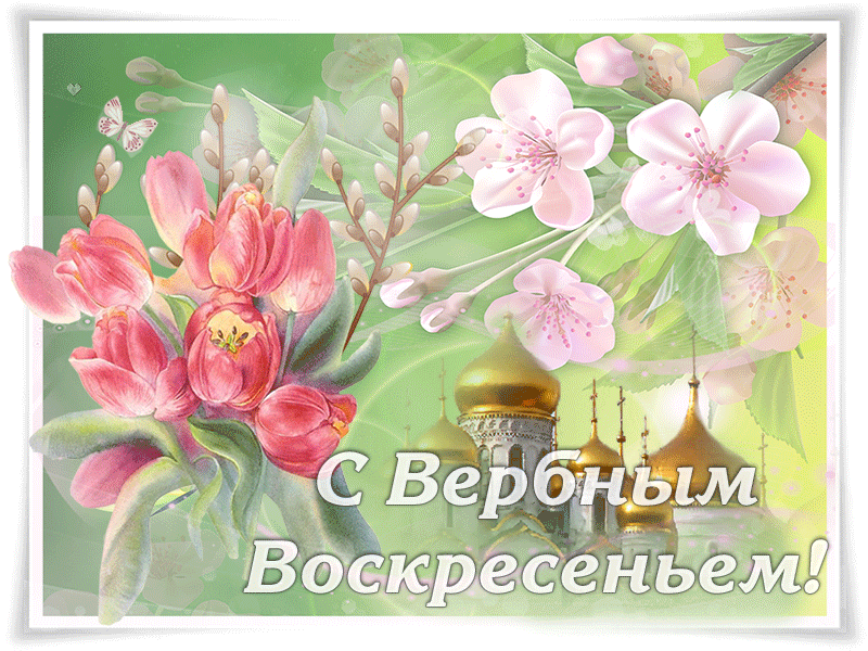С праздником Вербное Воскресение