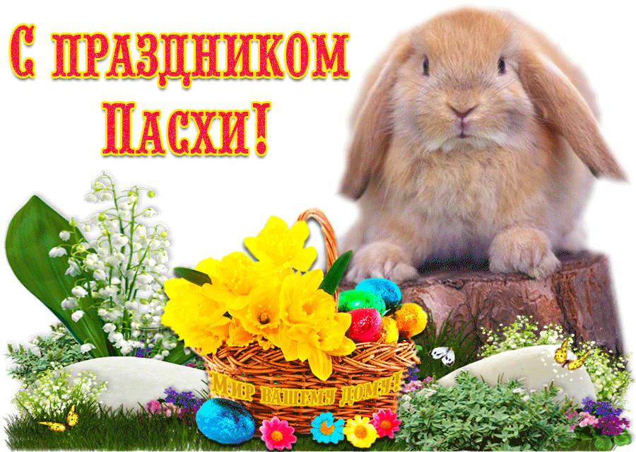 С Пасхой вас, мои родные